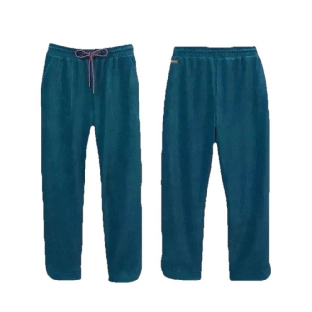Matilda Jane‎ Womens Get Inspired Pants Size LARGE Ribbed Velour Pull On Casual